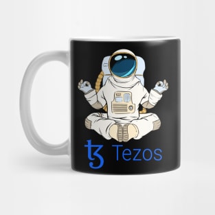 Tezos  Crypto Cryptocurrency XTZ  coin token Mug